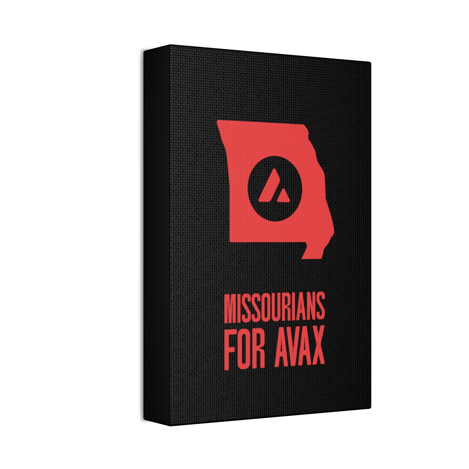 Missourians for Avax | Wall Canvas