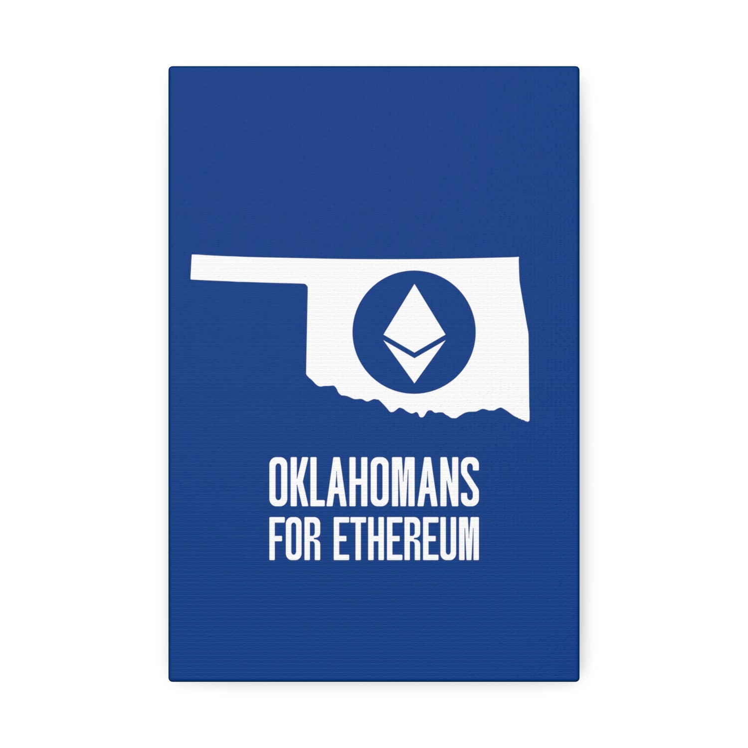 Oklahomans for Ethereum | Wall Canvas