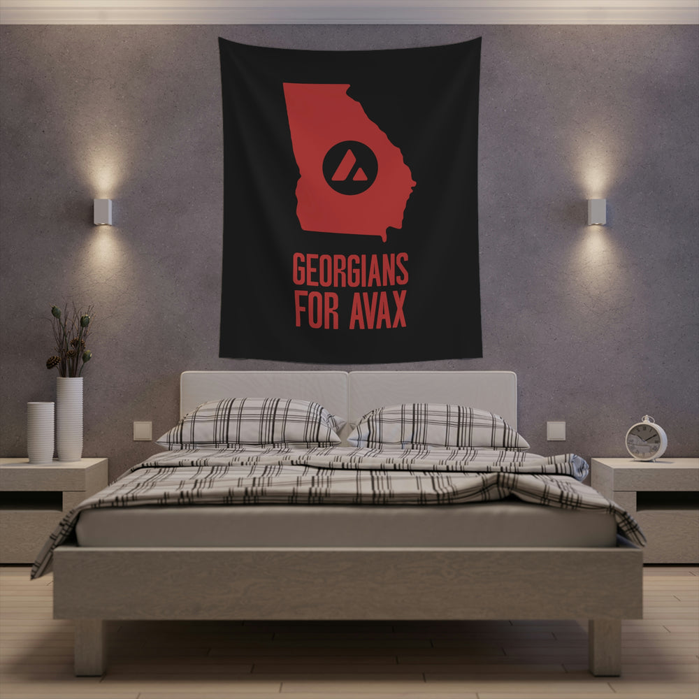 Georgians for Avax | Wall Tapestry