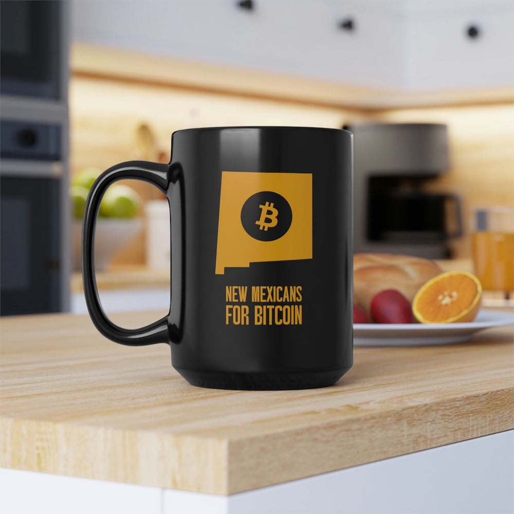 New Mexicans for Bitcoin | Black Mug