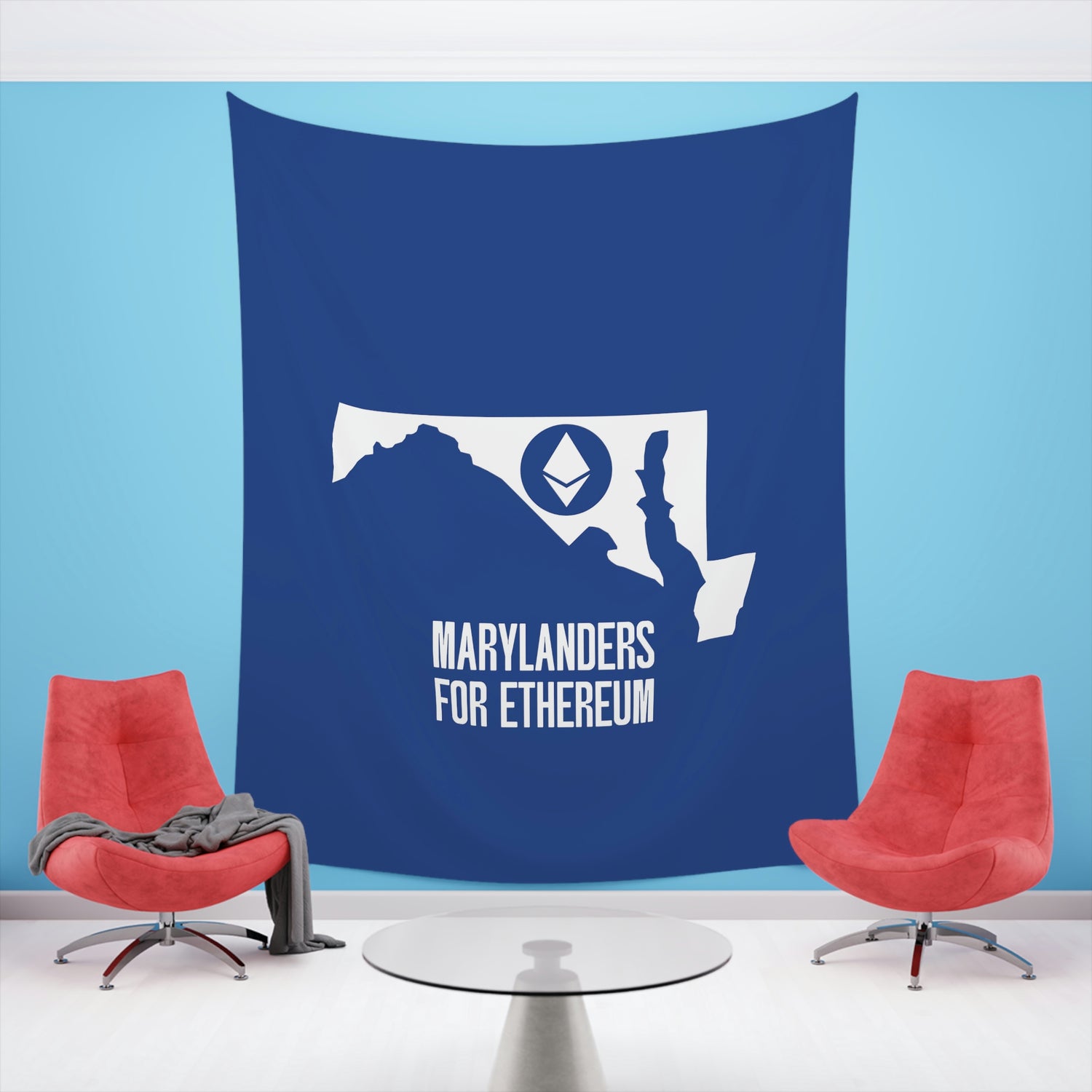 Marylanders for Ethereum | Wall Tapestry