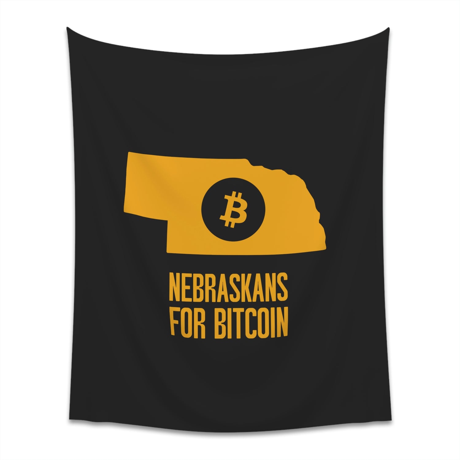 Nebraskans for Bitcoin | Wall Tapestry