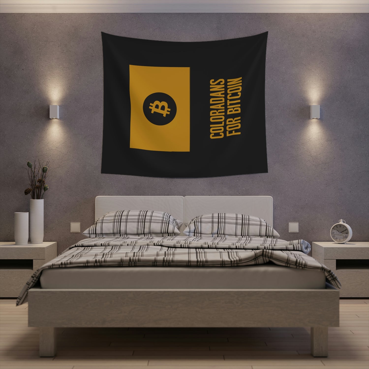 Coloradans for Bitcoin | Wall Tapestry