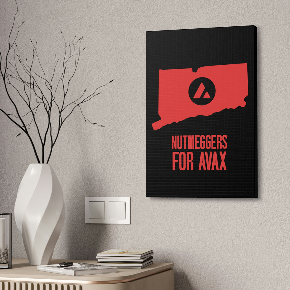 Nutmeggers for Avax | Wall Canvas