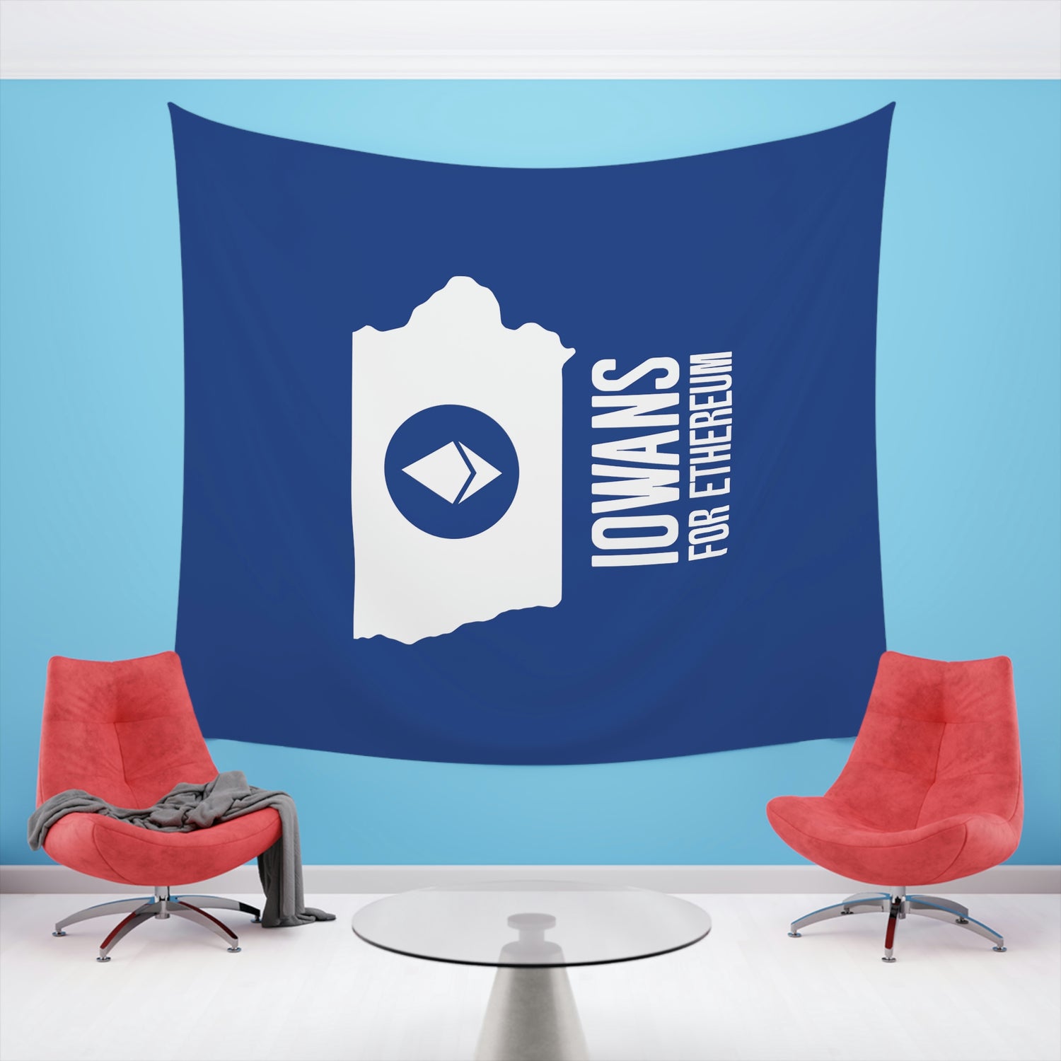 Iowans for Ethereum | Wall Tapestry