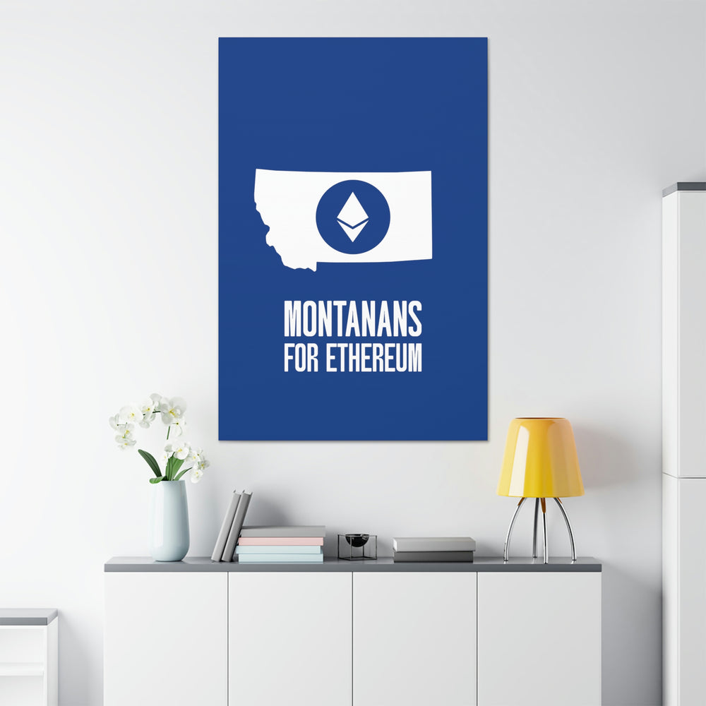 Montanans for Ethereum | Wall Canvas