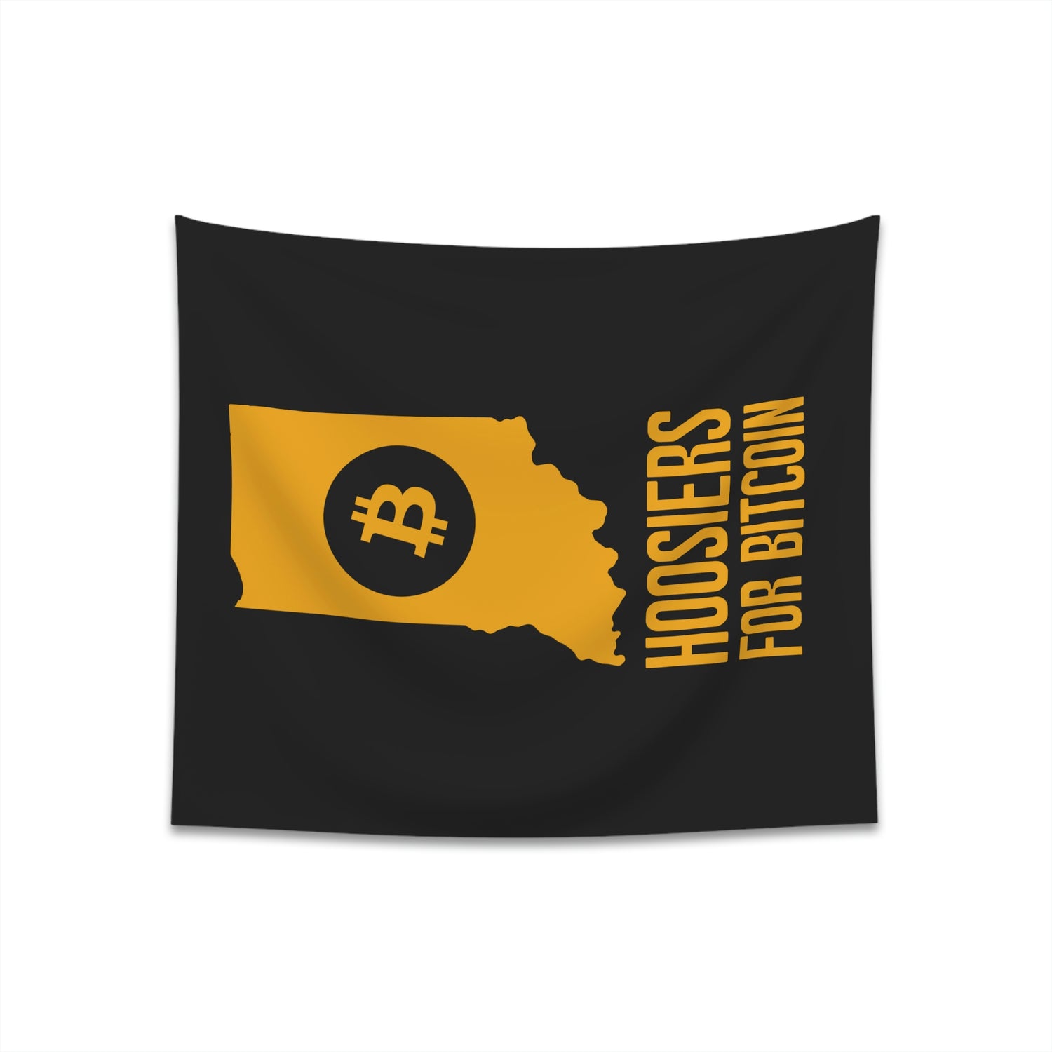 Hoosiers for Bitcoin | Wall Tapestry