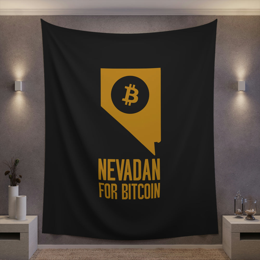 Nevadan for Bitcoin | Wall Tapestry