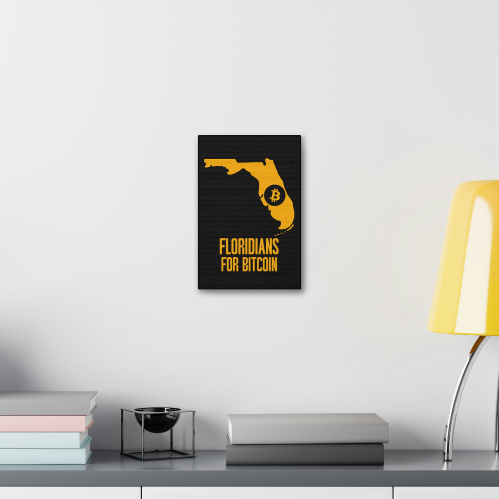 Floridians for Bitcoin | Wall Canvas