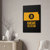 Kansans for Bitcoin | Wall Canvas