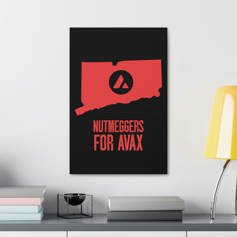 Nutmeggers for Avax | Wall Canvas