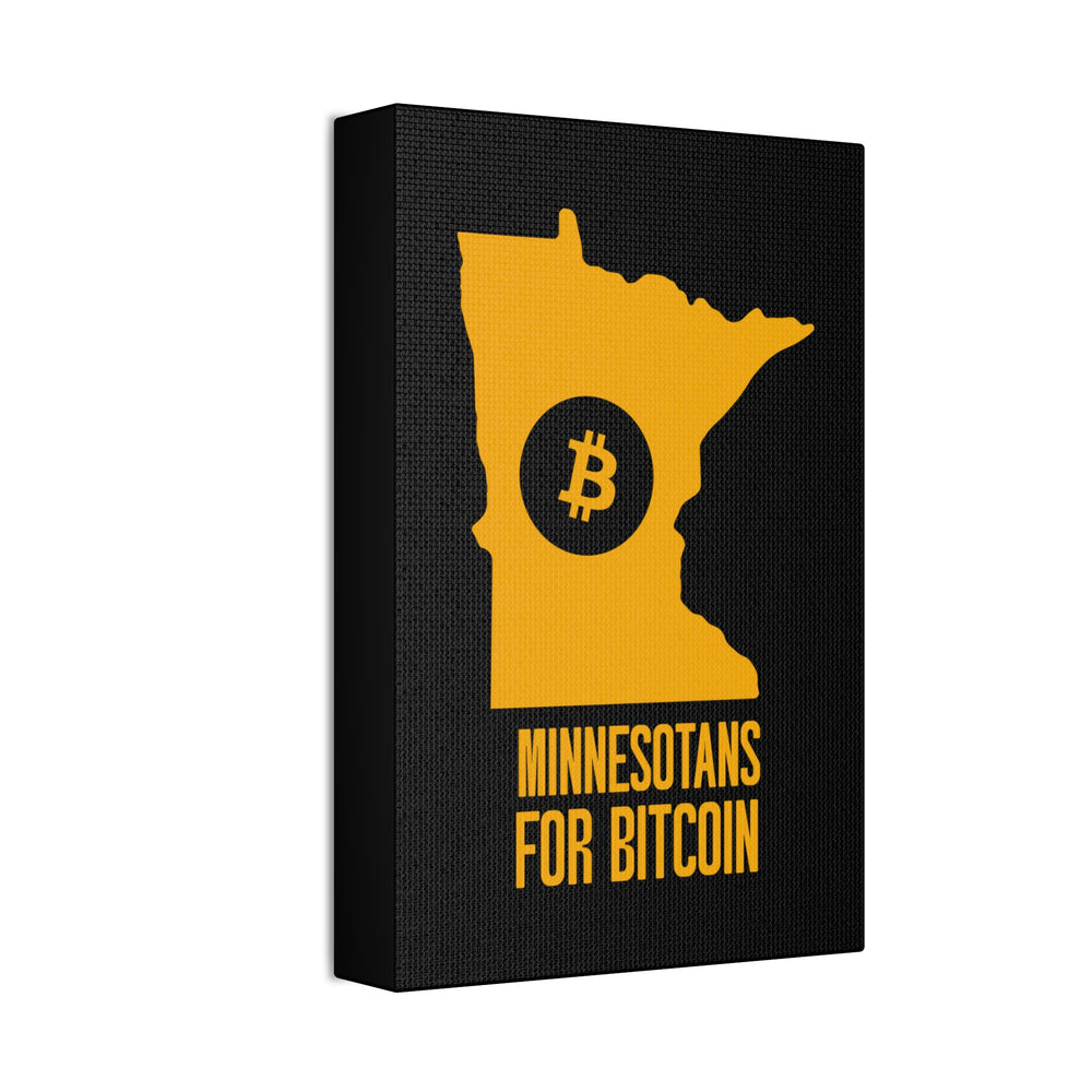 Minnesotans for Bitcoin | Wall Canvas