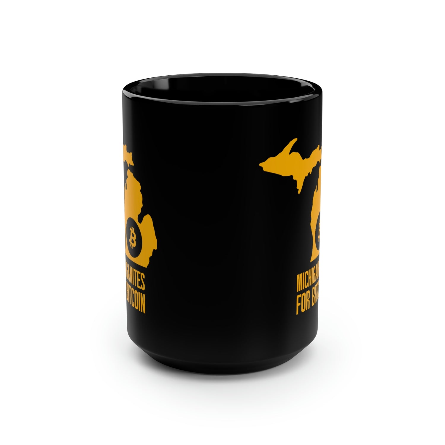 Michiganites for Bitcoin | Black Mug