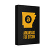 Arkansans for Bitcoin | Wall Canvas