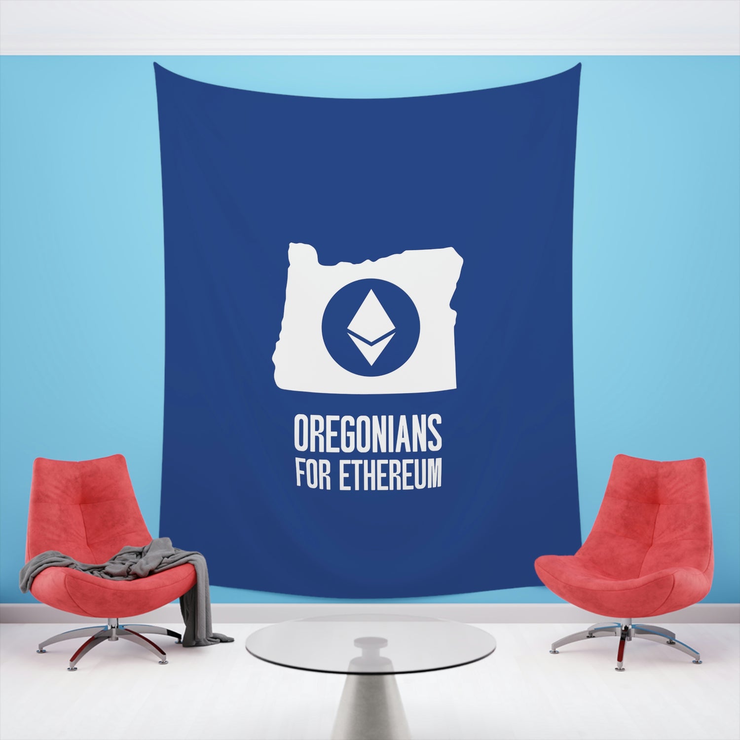 Oregonians for Ethereum | Wall Tapestry