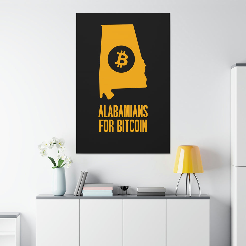 Alabamians for Bitcoin | Wall Canvas