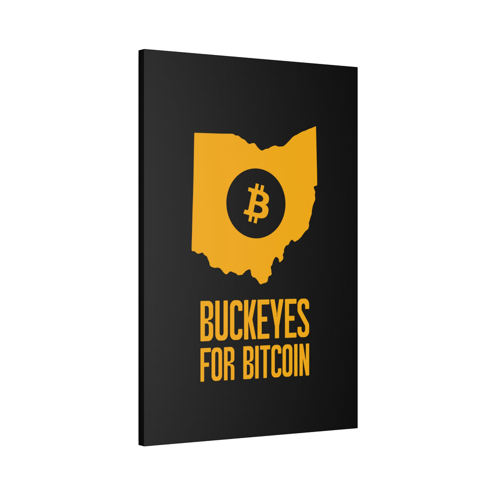 Buckeyes for Bitcoin | Wall Canvas