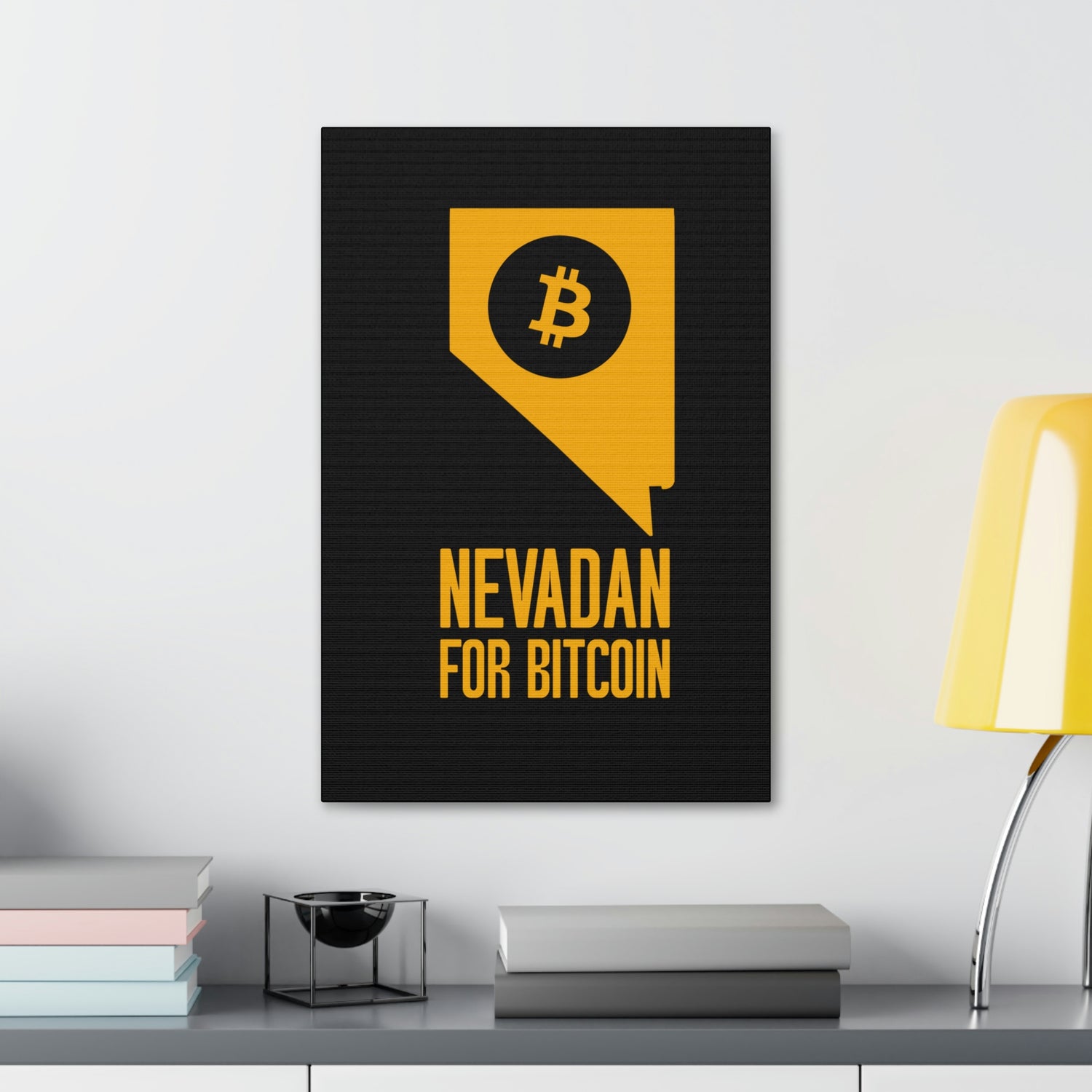 Nevadans for Bitcoin | Wall Canvas