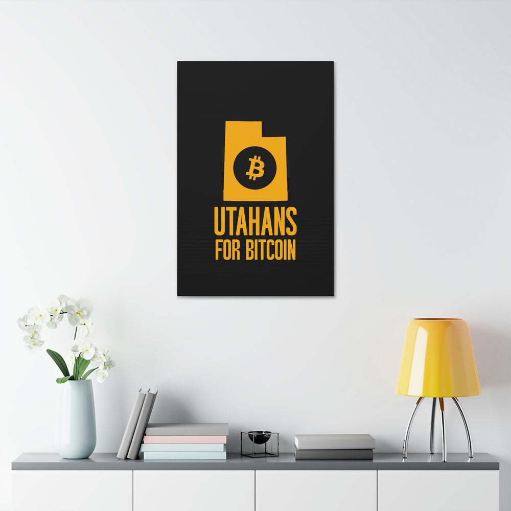 Utahans for Bitcoin | Wall Canvas