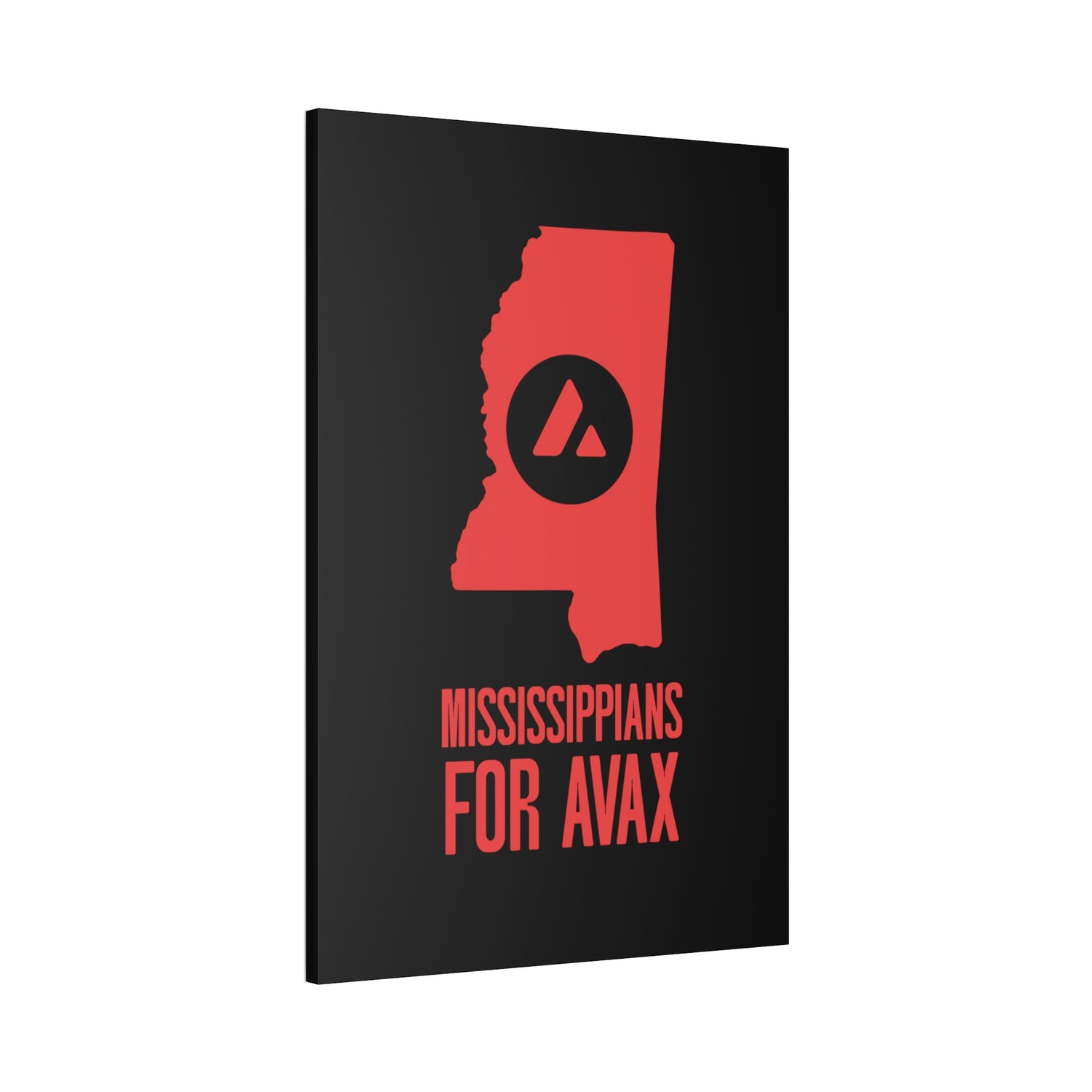 Mississippians for Avax | Wall Canvas