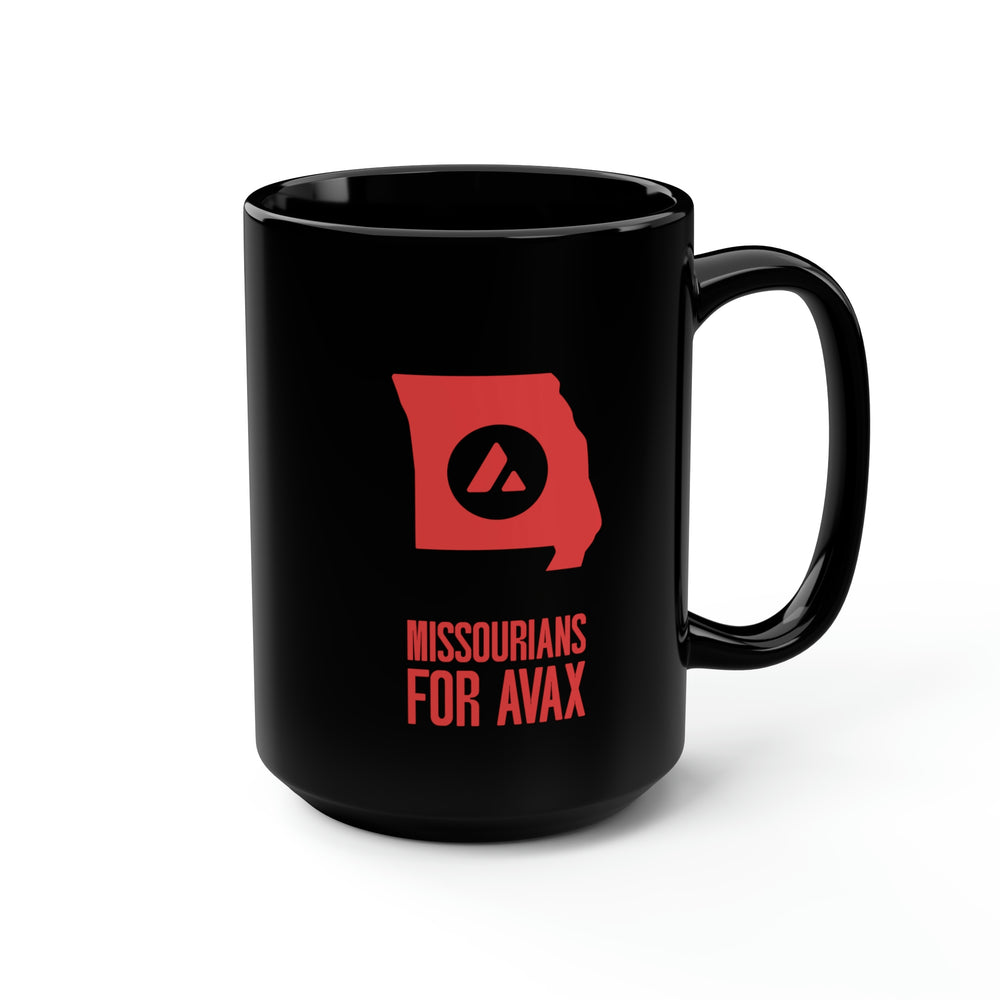 Missourians for Avax | Black Mug