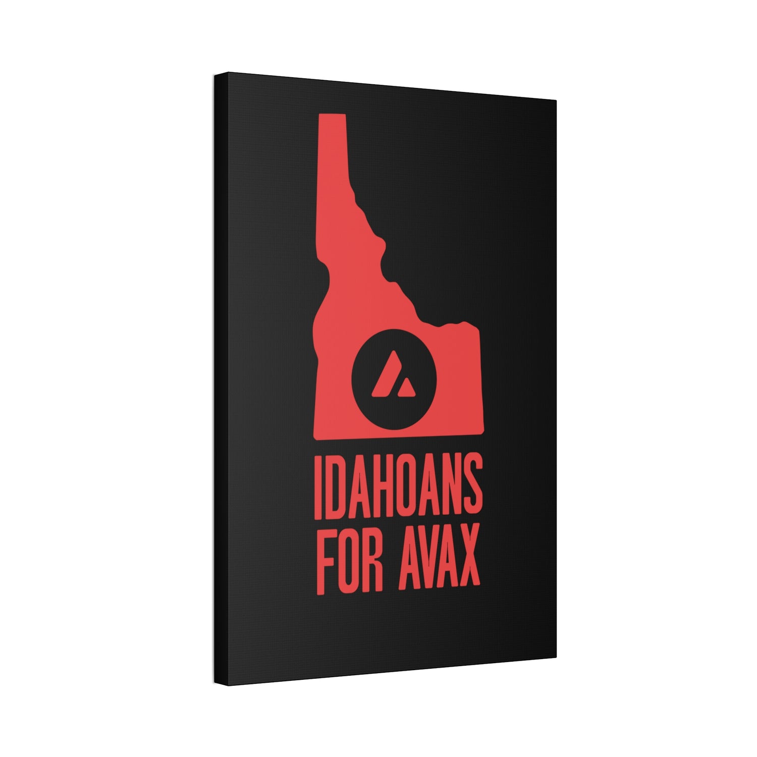 Idahoans for Avax | Wall Canvas