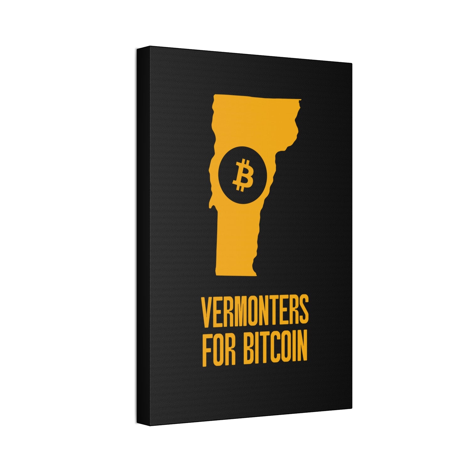 Vermonters for Bitcoin | Wall Canvas