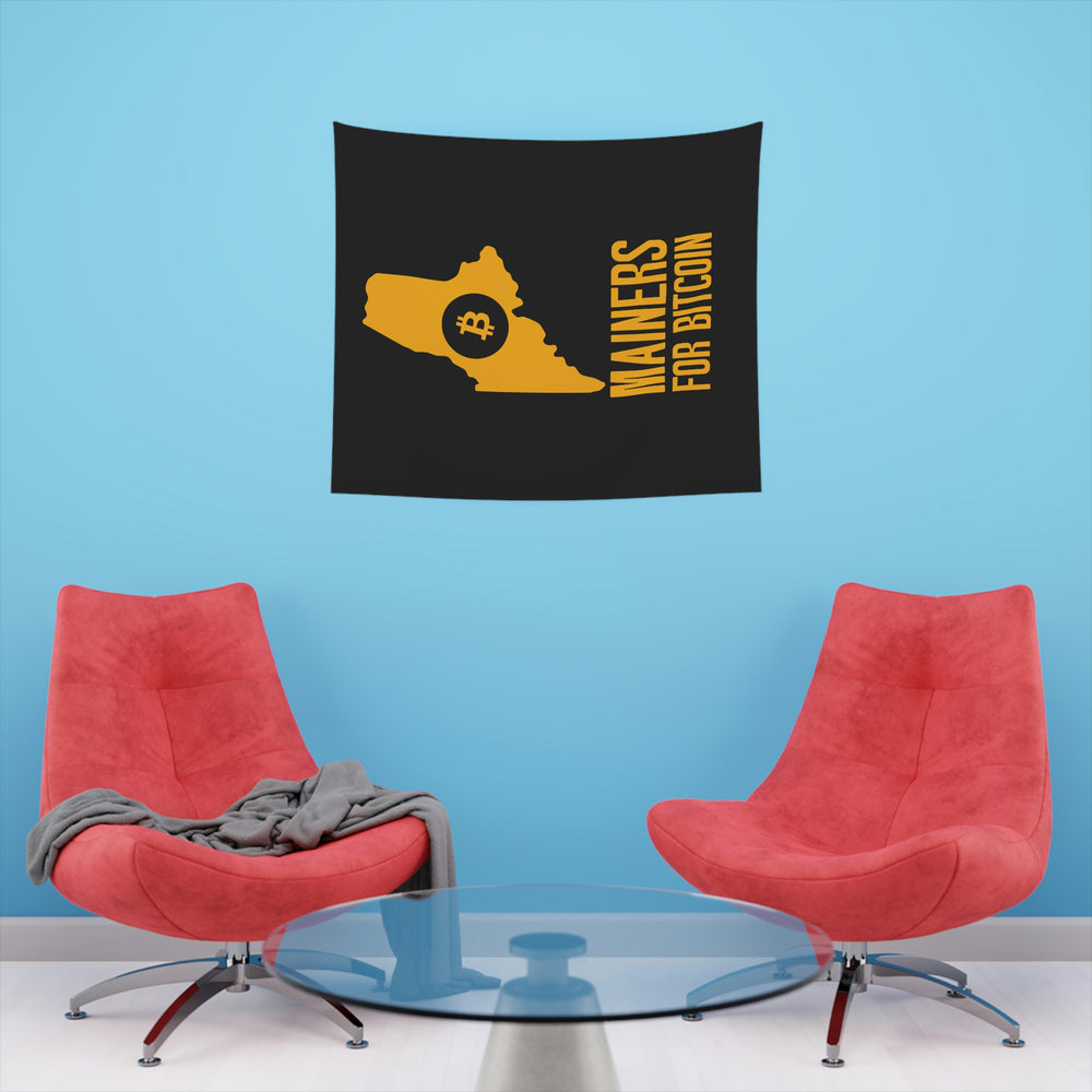 Mainers for Bitcoin | Wall Tapestry