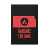 Kansans for Avax | Wall Canvas