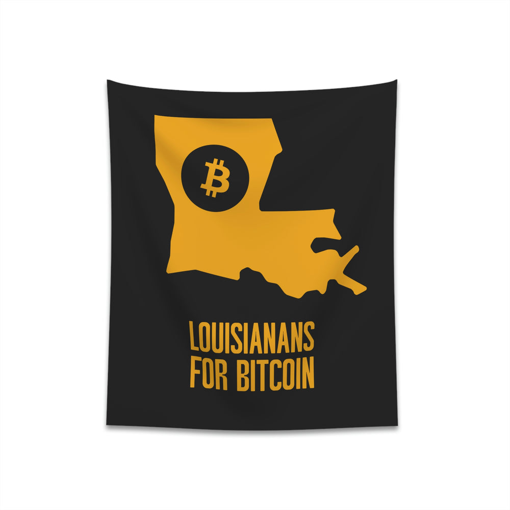 Louisianans for Bitcoin | Wall Tapestry