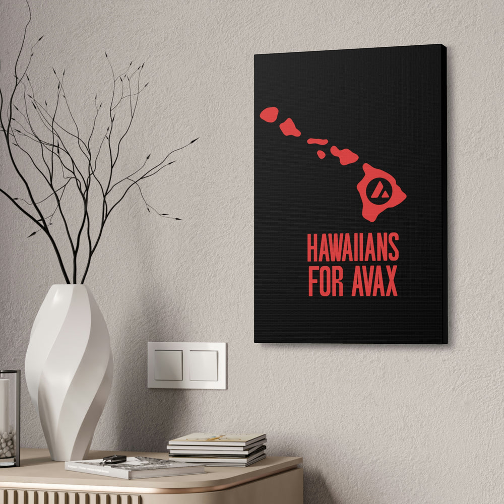 Hawaiians for Avax | Wall Canvas