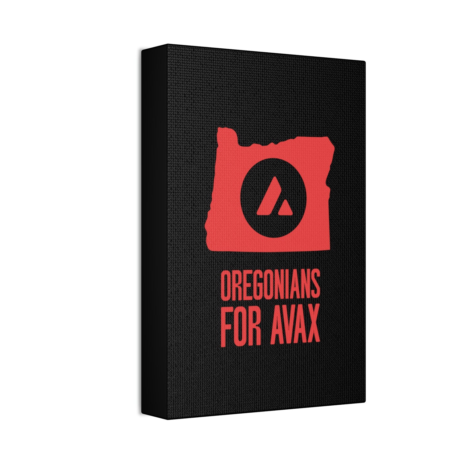 Oregonians for Avax | Wall Canvas