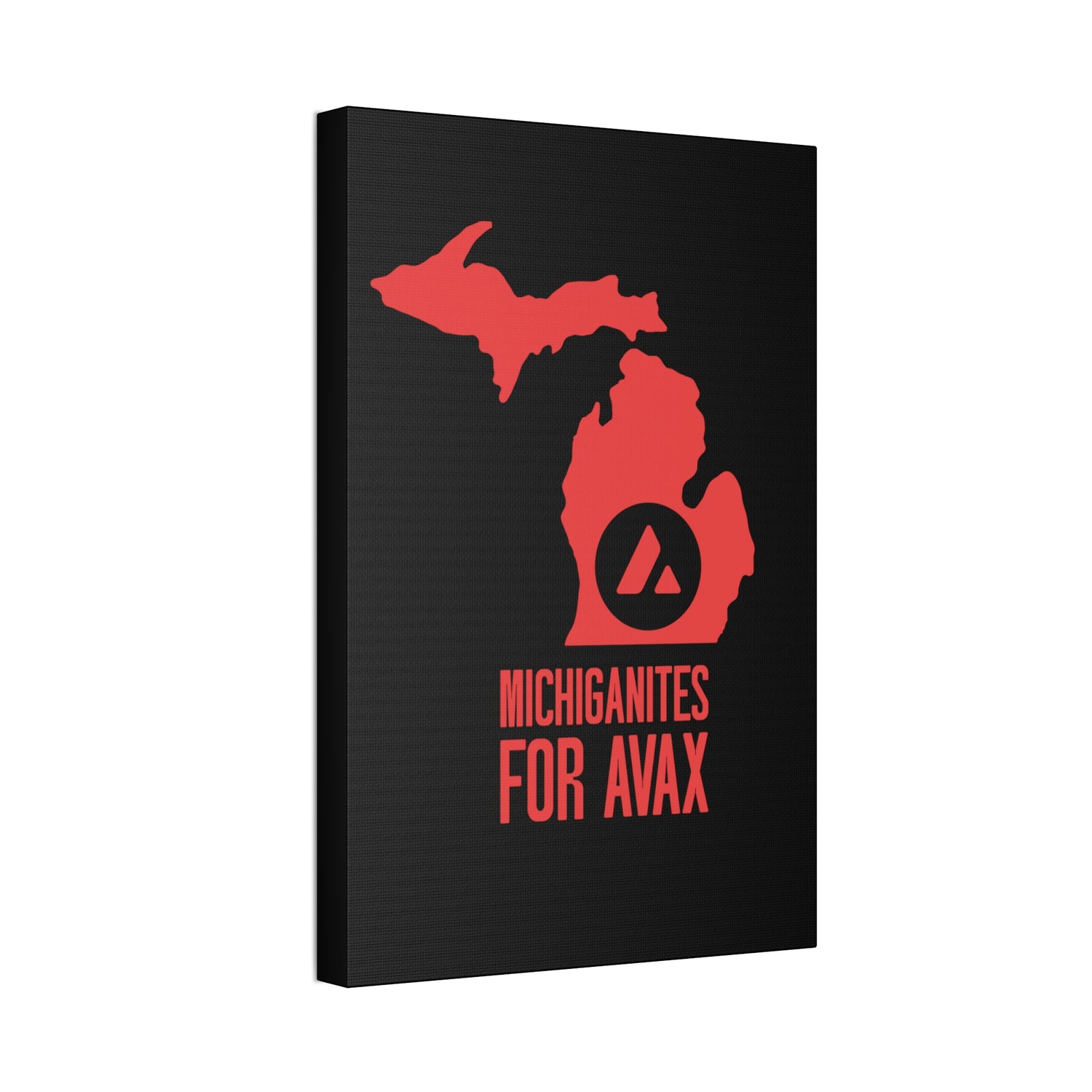 Michiganites for Avax | Wall Canvas