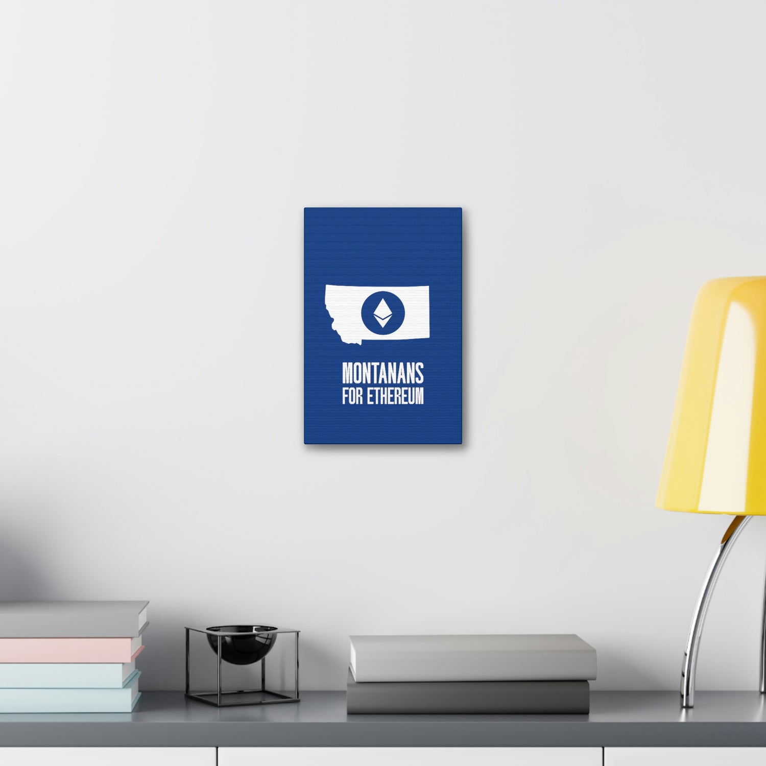 Montanans for Ethereum | Wall Canvas