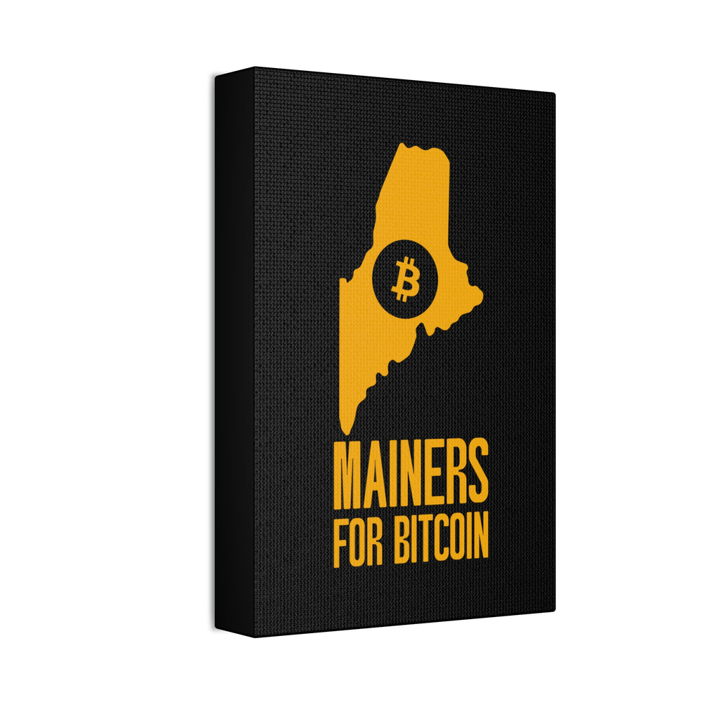 Mainers for Bitcoin | Wall Canvas