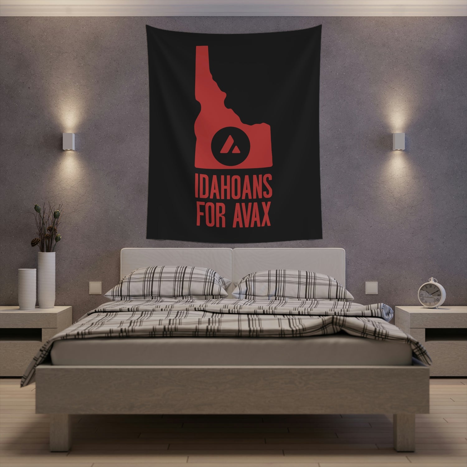 Idahoans for Avax | Wall Tapestry