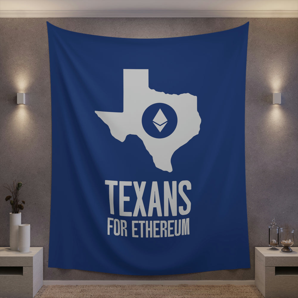 Texans for Ethereum | Wall Tapestry