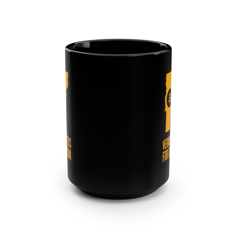 Vermonters for Bitcoin | Black Mug