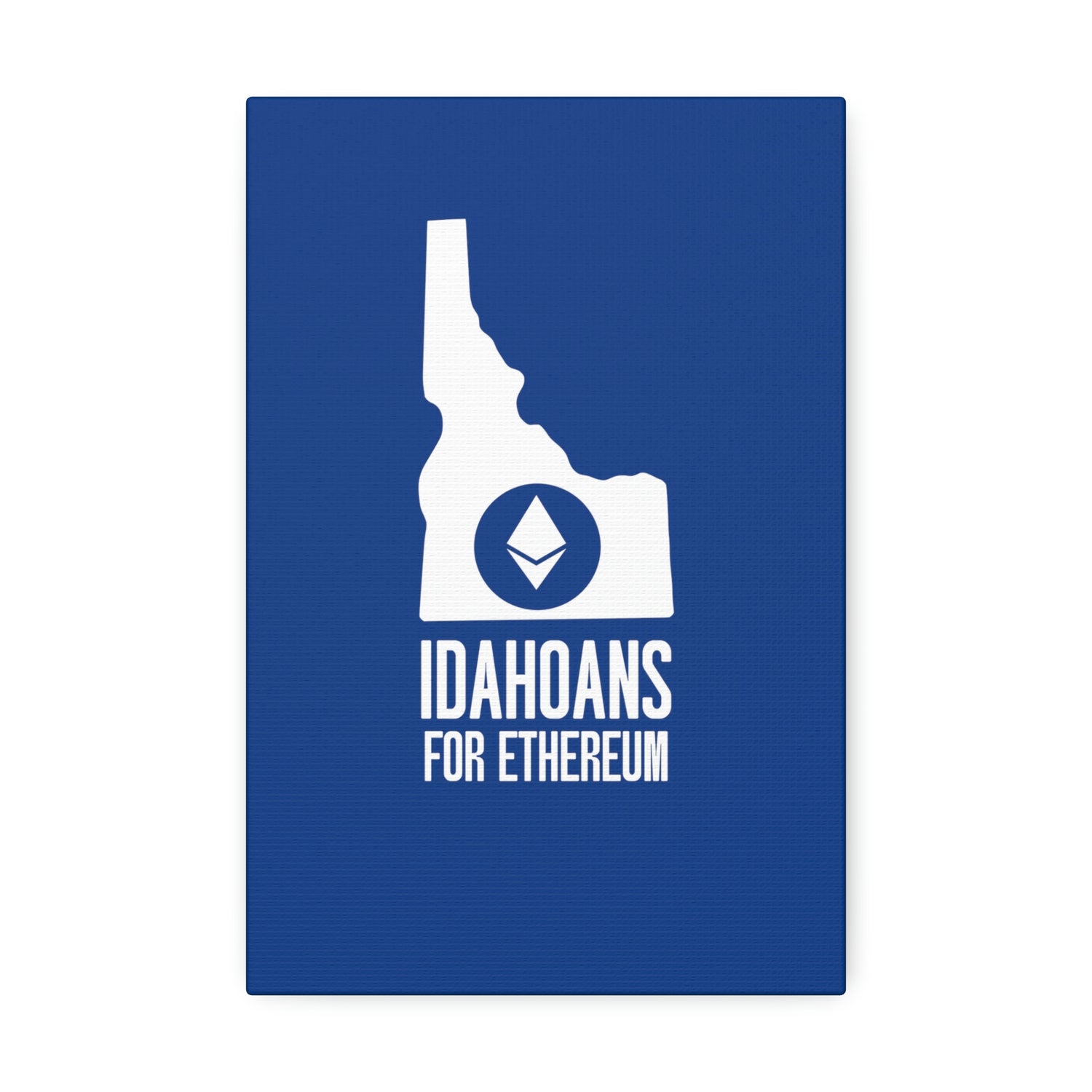 Idahoans for Ethereum | Wall Canvas