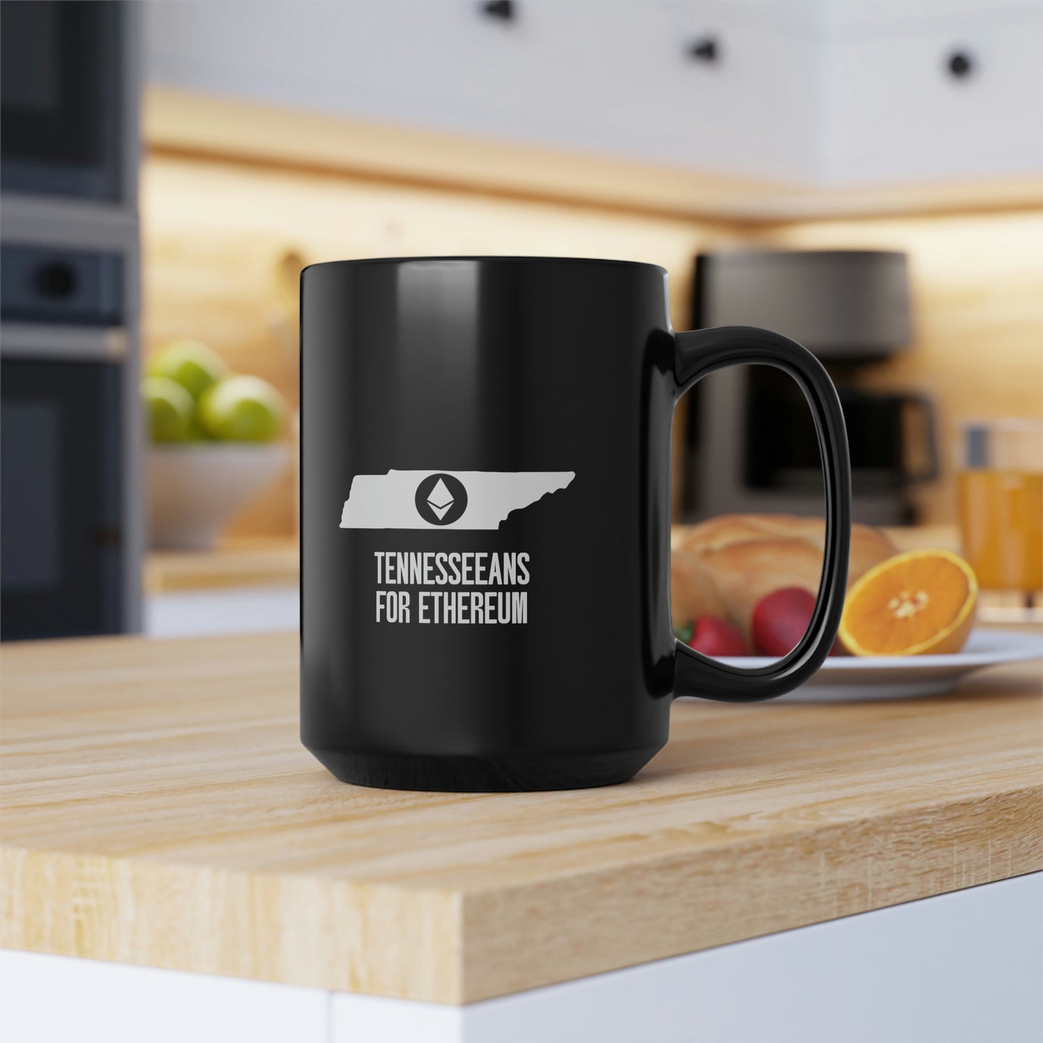 Tennesseeans for Ethereum | Black Mug