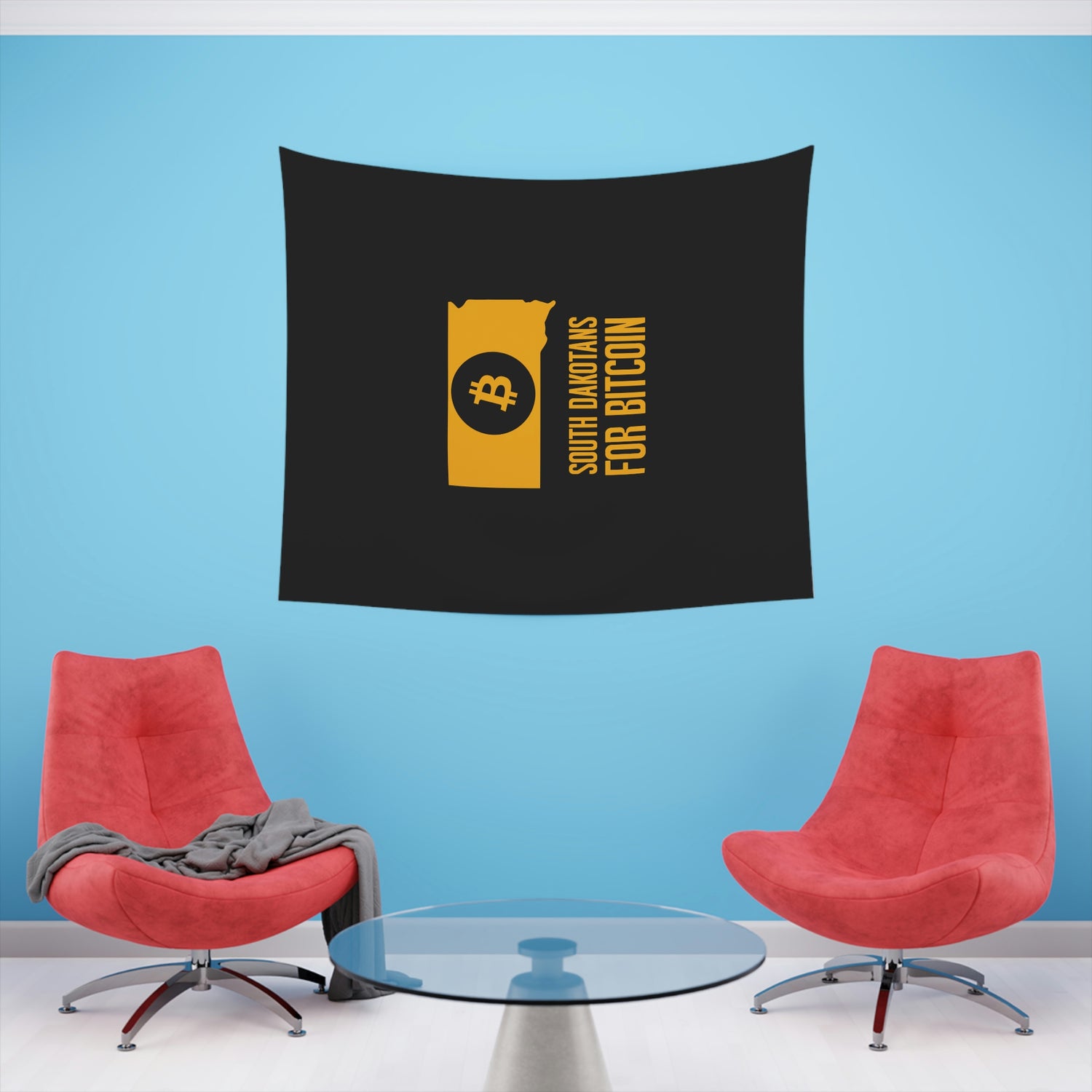 South Dakotans for Bitcoin | Wall Tapestry