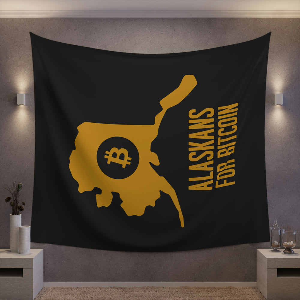 Alaskans for Bitcoin | Wall Tapestry