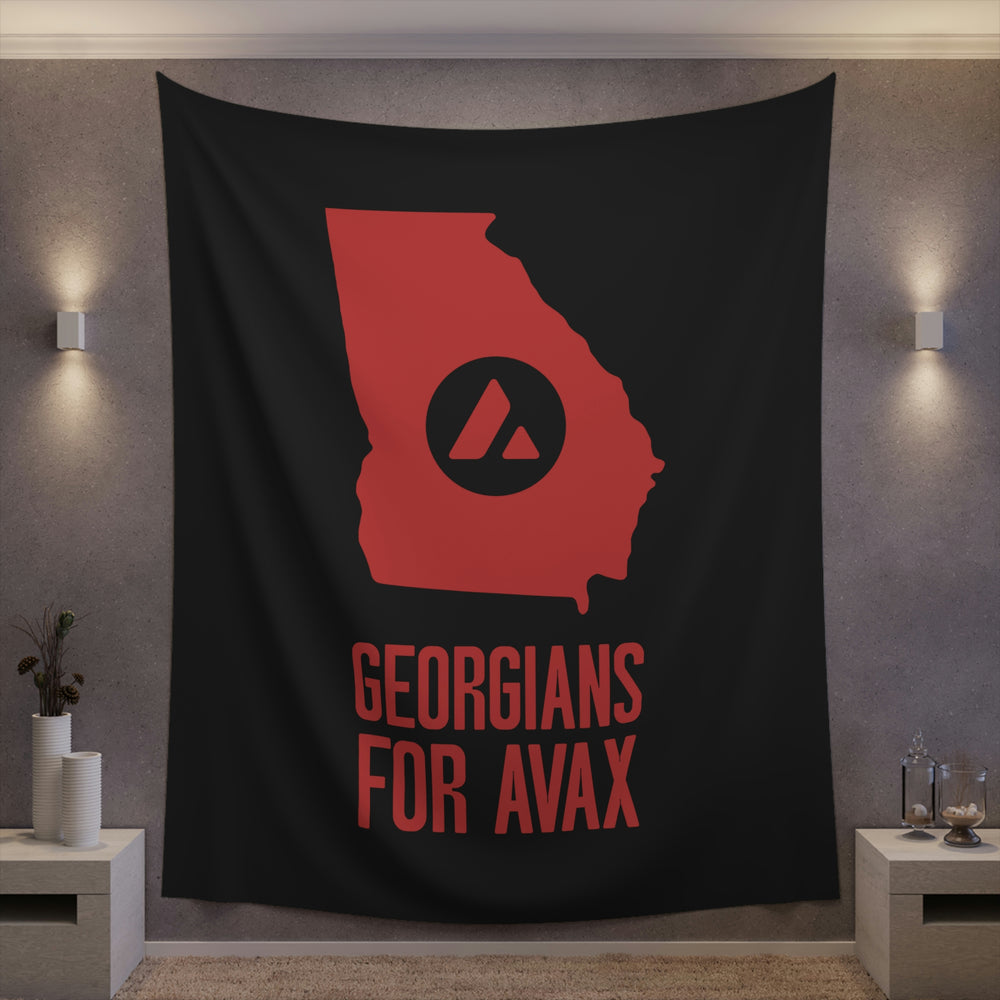 Georgians for Avax | Wall Tapestry