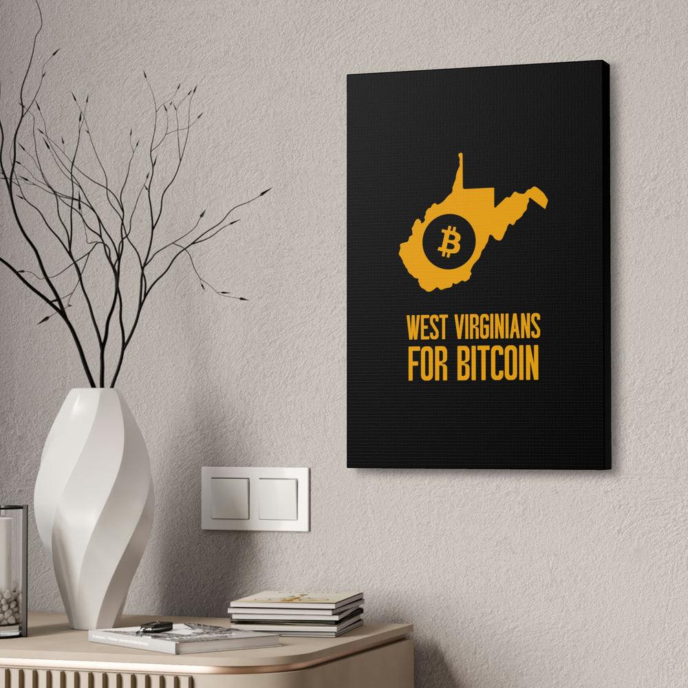 West Virginians for Bitcoin | Wall Canvas