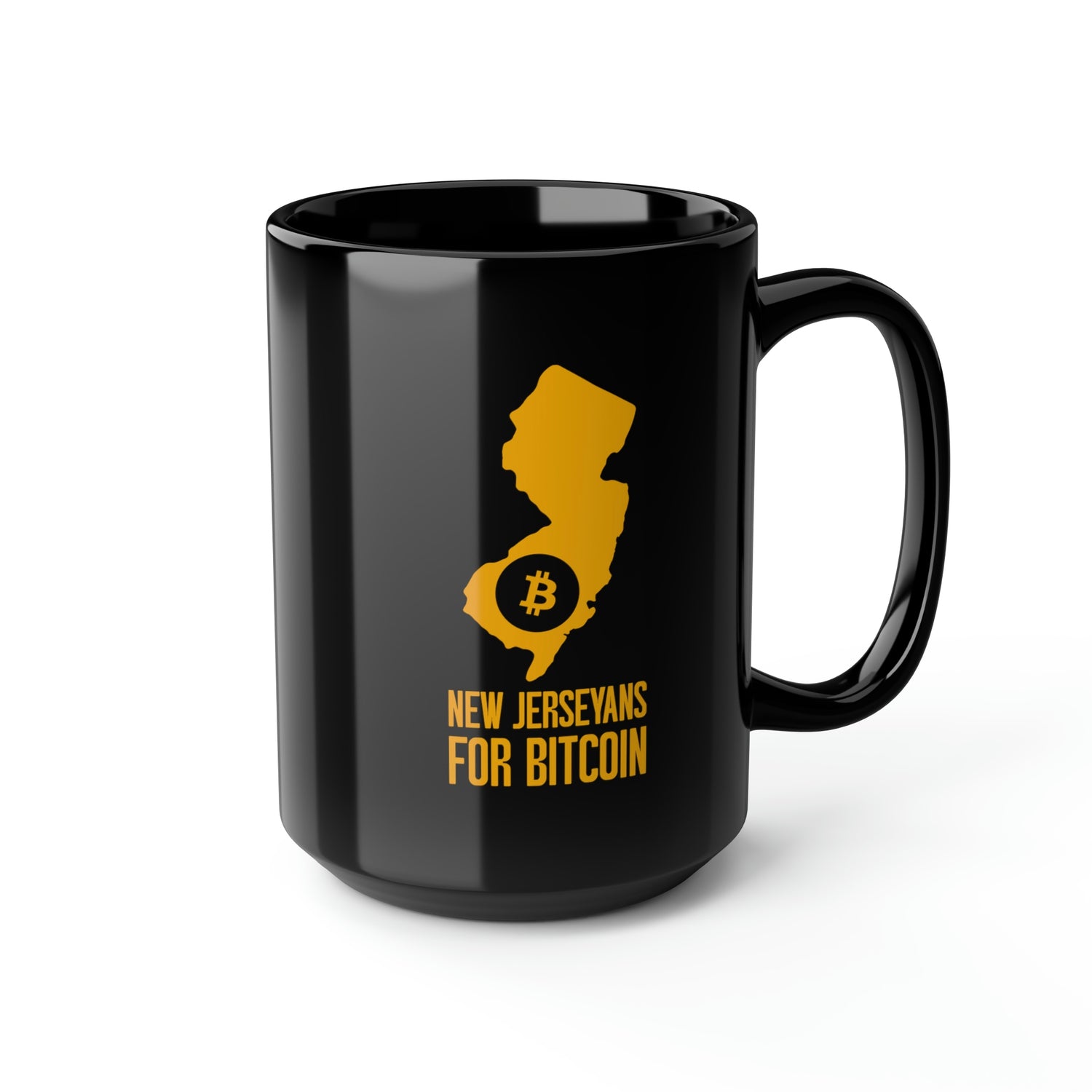 New Jerseyans for Bitcoin | Black Mug