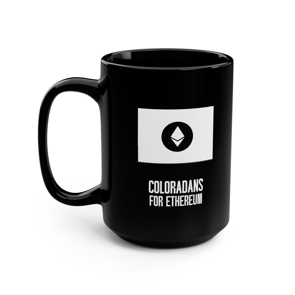 Coloradans for Ethereum | Black Mug