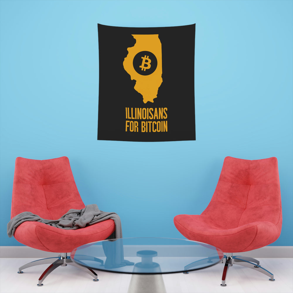 Illinoisans for Bitcoin | Wall Tapestry