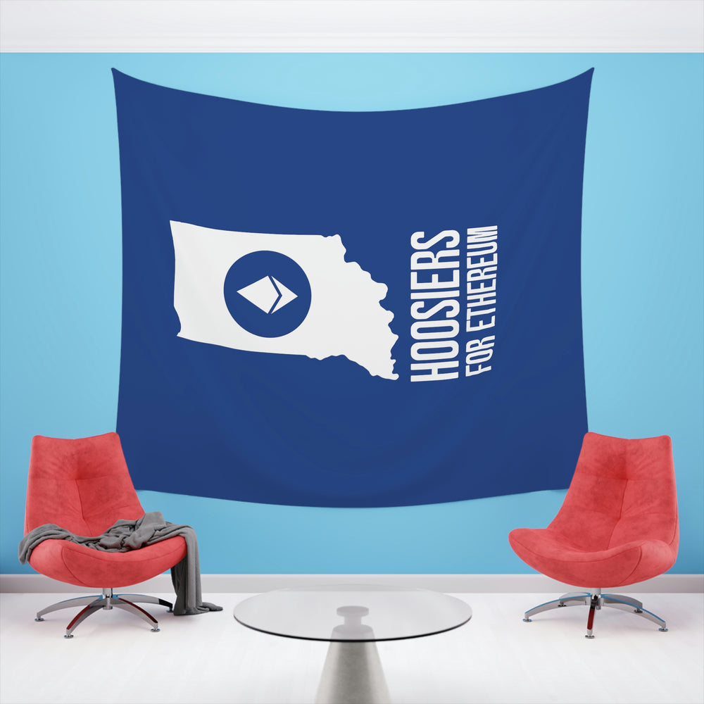 Hoosiers for Ethereum | Wall Tapestry