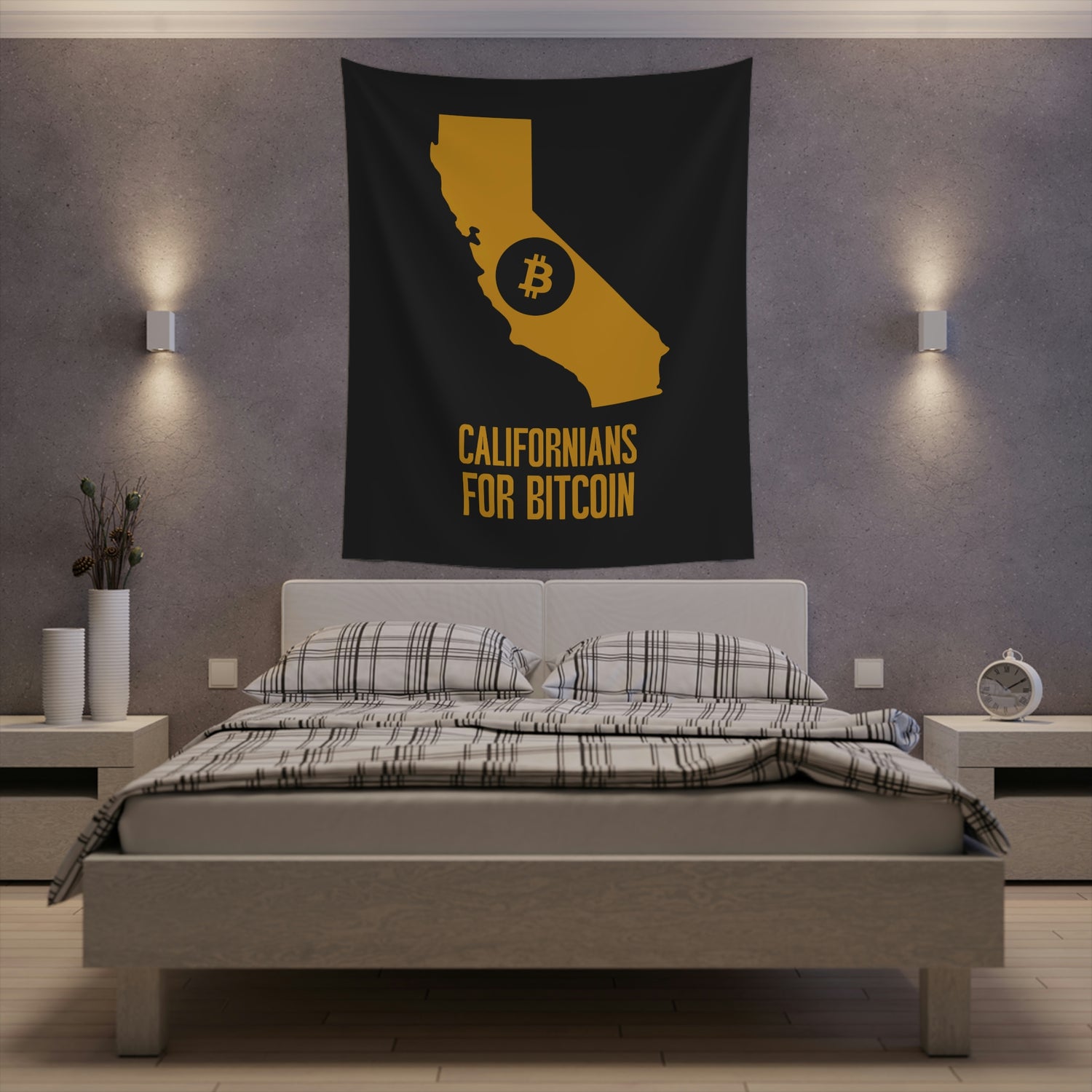 Californians for Bitcoin | Wall Tapestry