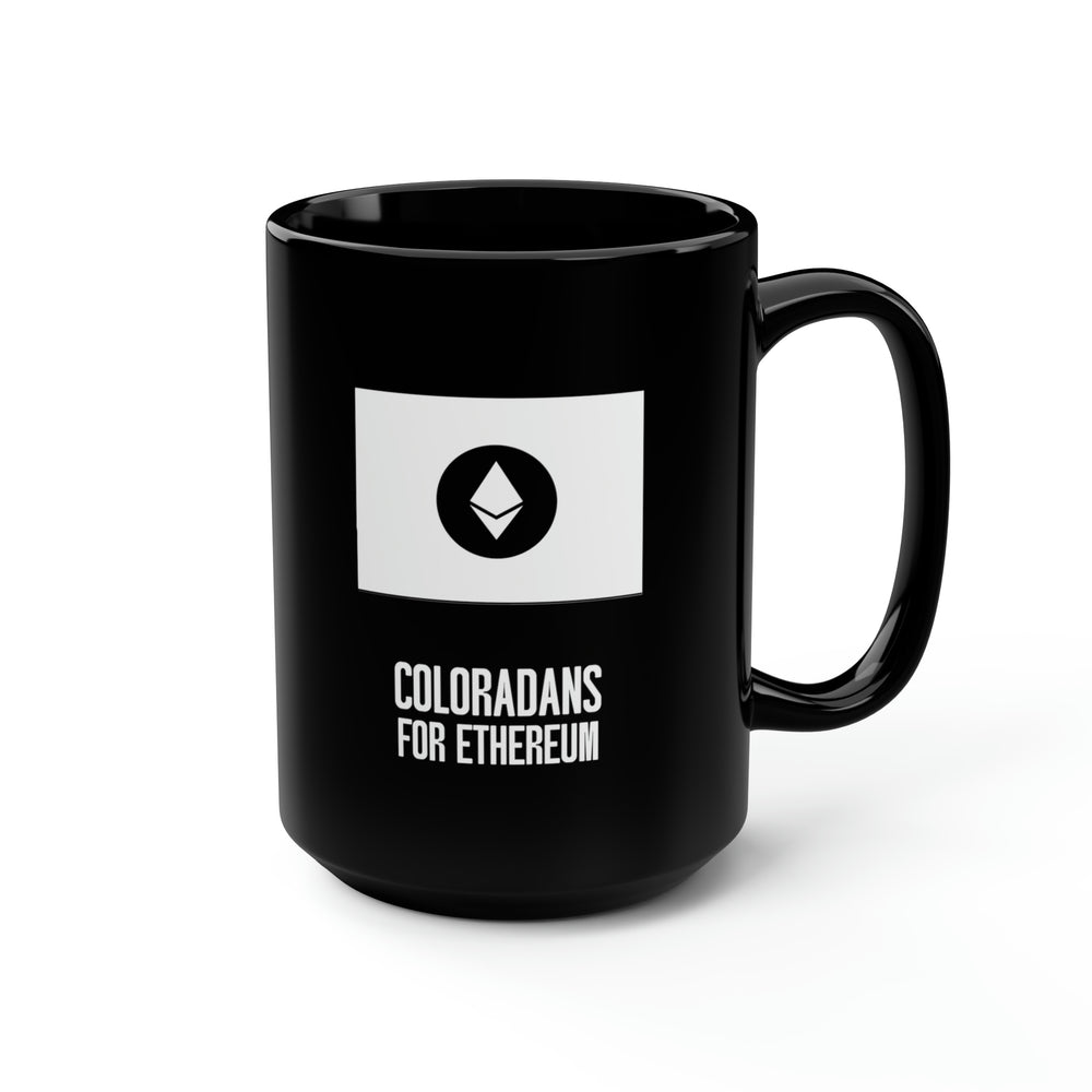 Coloradans for Ethereum | Black Mug